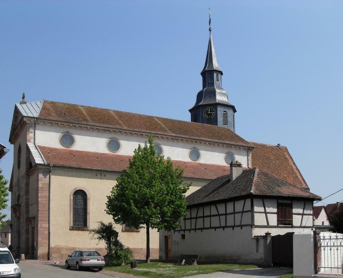 Le Cocon Appart Avec Parking Prive & Terrasse Sainte-Croix-en-Plaine Eksteriør bilde